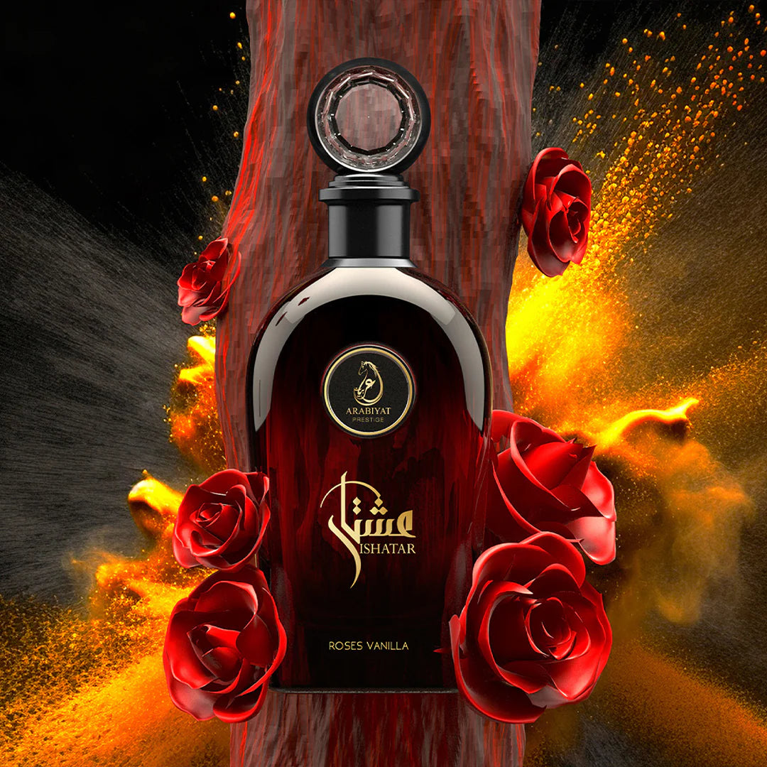 Arabiyat Prestige - Ishatar Roses Vanilla | EDP 110mL | Unisex